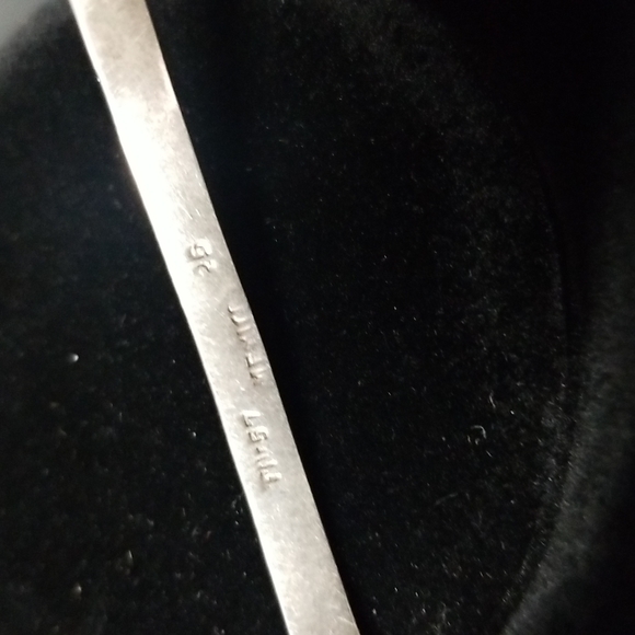 Vintage Silver And Lapis Bracelet - Picture 4 of 6